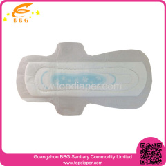 Ultra thin Feminine Sanitary Napkin with Fan Shape