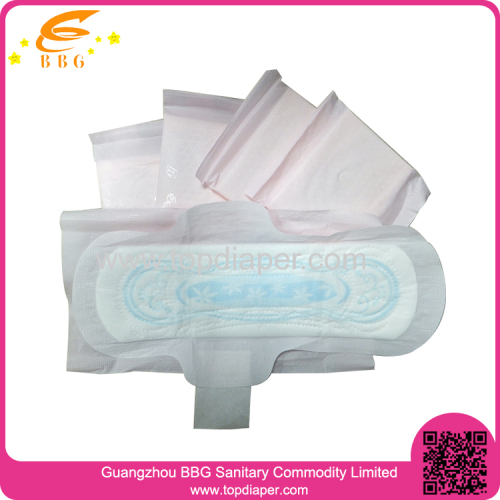  Daily use 100 cotton Women Sanitary Napkin