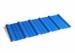 Corrosion Resistance Trapezoid Corrugated Plastic Sheet 3mm With Heat Insulation