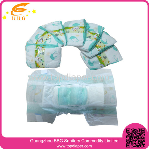 Hot selling economic disposable baby diaper
