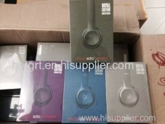 2015 new Beats by Dr Dre Wireless bluetooth Solo 2 headphones Royal Edition SOLO 2 wireess headsets