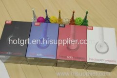 2015 new Beats by Dr Dre Wireless bluetooth Solo 2 headphones Royal Edition SOLO 2 wireess headsets