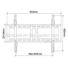 Ultra-Slim Low-Profile modern design led tv rack for 32 to 60 inch LCD LED 3D Plasma TVs