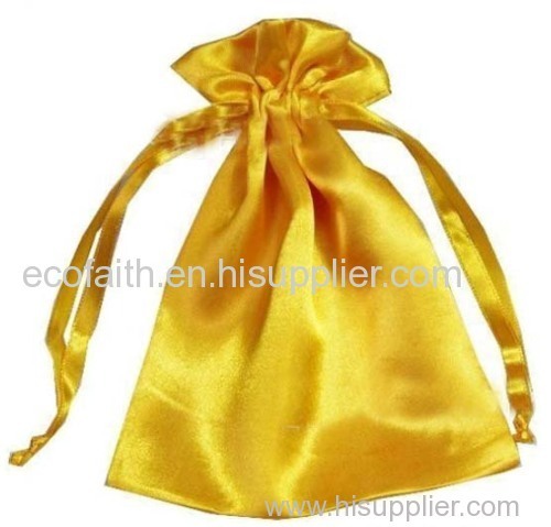 satin drawstring jewelry bag