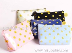 15.High quality PU cosmetic bag