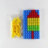 Mini DIY puzzle blocks silicone cover journal for kids