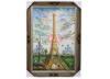 Contemporary Artworks Framed Oil Painting Architecture building Eiffel Tower