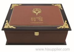 High-end custom PU Gift Box for health care products