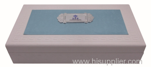 Factory Senior Custom high grade PU Gift Box for health care products