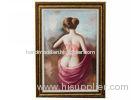 Wall decor living room sexy lady nude back dancer figure oil painting Art