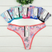 Butterfly printing cotton thong Underpants spandex g-string sexy lady panties soft women underwear t-back hot lingerie i