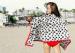 Five-pointed Star Patterned Microfiber Beach Towels Customized Machine Washing