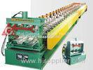 Metal Roofing Panel Floor Deck Roll Forming Machine For Theatre 0.7mm - 1.2mm