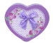 High quality paper Heart Shape Gift Box with nice bowknot for Wedding Favor