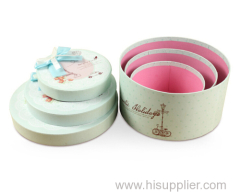 Wholesale Round Paper Gift box/Sugar Box for wedding favor