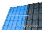 Balcony Top Cover ASA Synthetic Resin Plastic Roof Tile In Dark Blue / Villa Roofing