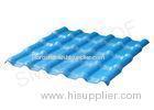 Heat Proof Opaque Roofing Shingle / Synthetic Resin Corrugated Plastic Roof Panels