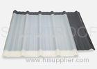 210 MM Wave Distance Translucent Roof Sheets / Clear Corrugated Roofing