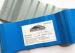 3 Layer Solid PVC Corrugated Parking Lot Roof Sheets 1130 MM Width Eco - Friendly