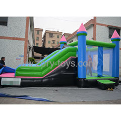 inflatable castle with slide/kis houce house