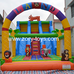 durable kids inflatable slide