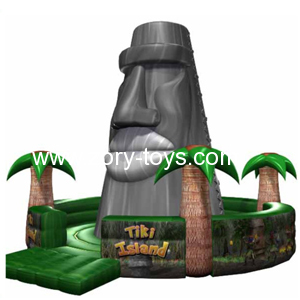 inflatale sports game mobile climbing wall