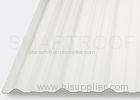 Anti Corrosion Plastic Roof Tiles / Corrugated PVC Roofing 2.5 MM Thick Easy Clean