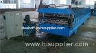 Auto Corrugated Glazed Tile Roll Forming Machine with 4 - 8 m / min Forming Speed