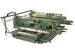 Construction Glass Edge Polishing Machine / Glass Edge Grinder With Touch Screen