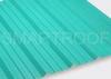 Bus Station PVC Corrugated Roofing Sheets With Anti Corrosion / Noise Weaken