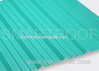 Bus Station PVC Corrugated Roofing Sheets With Anti Corrosion / Noise Weaken