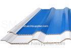 Heat Insulation PVC Hollow Sheet For Building Material / Twin Wall Plastic Sheet