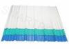 Economic Anti UV Plastic Corrugated Roofing Panels 1 Layer / 2mm PVC Sheet