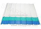 Economic Anti UV Plastic Corrugated Roofing Panels 1 Layer / 2mm PVC Sheet