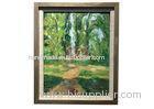 Handpainted Abstract Landscape Oil Painting With Frames Stretched