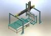 4.5kw CE Construction Flat Glass Loading Machine 2500 1800 mm