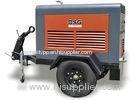 Mining or Railway 35KW Portable Diesel Air Compressor / Industrial Screw Air Compressors