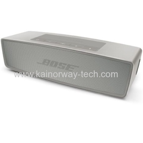 New Bose SoundLink Mini Pearl Silver Bluetooth Wireless Speaker II With Built-In Speakerphone