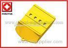 Yellow Esco Style Half Arrow Segment Replacement Parts For Volvo Loader