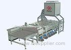 PLC control 1600 mm Glass Washing Machine Before Silk Screen Printing Processing