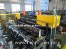 22KW Trapezoidal Profile Roof Panel Roll Forming Machine PLC Control in Yellow