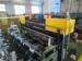 22KW Trapezoidal Profile Roof Panel Roll Forming Machine PLC Control in Yellow