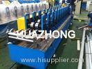 5.5kw T Bar Light Keel Roll Forming Machine Plc Control System For Shutter Door / Garage Door