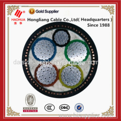0.6/1kV Aluminium conductor XLPE insulation SWA armoured PVC sheath Power cables