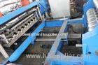 Blue Steel Silo Corrugated Roll Forming Machine For Grain Product