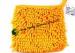 Maching Washable Chenille Microfiber Cleaning Mitt Yellow Microfiber Cloth