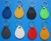 125K ata5577 em4305 EM4200 RFID keyChain of ABS waferproof mulit color