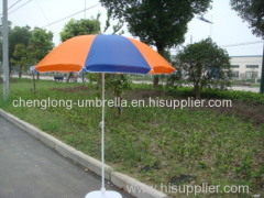 Metal shaft advertising beach umbrella