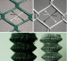 PVC coated and Low carbon steel wire Chain Link Fence