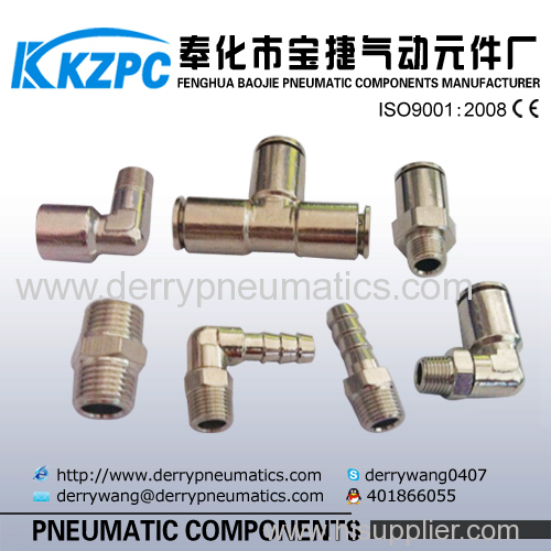 nickel plated brass fittings